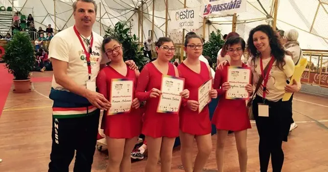 Ginnastica/ Lamezia si prende il podio agli 'Special Olympics'