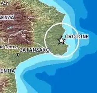 Scossa di terremoto a Crotone: magnitudo 2.7