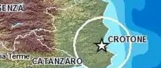 Scossa di terremoto a Crotone: magnitudo 2.7