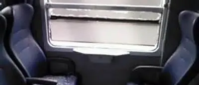 SASSAIOLA CONTRO TRENO NEL REGGINO, FERITA UNA PASSEGGERA