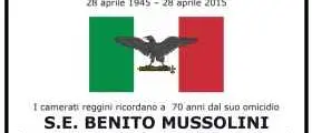 Reggio: interviene la Curia, annullata la messa per Mussolini