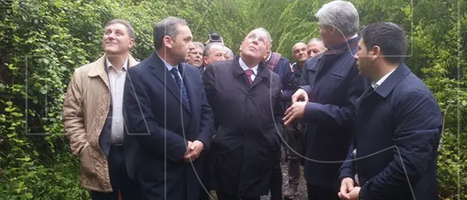 Crollo Viadotto Italia, sopralluogo di Oliverio