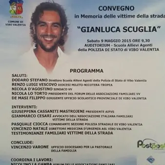 Vibo Valentia, sabato 9 maggio convegno in memoria della vittime della strada