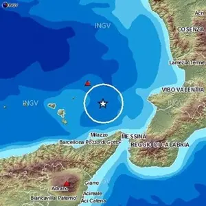 Terremoto di magnitudo 4.5 alle isole Lipari