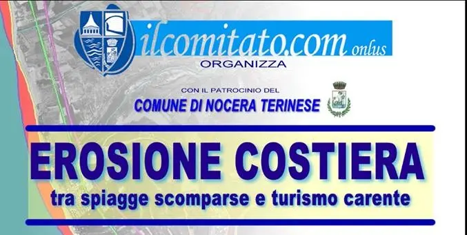 Erosione Costiera: il 17 maggio convegno a Nocera T. con De Gaetano, Scalzo e il geologo Carlo Tansi del CNR