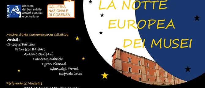 Cosenza, la notte europea dei musei VIDEO