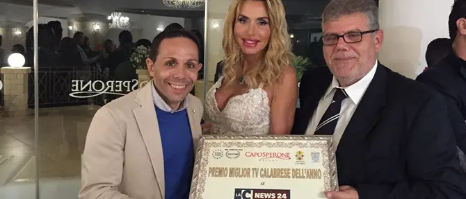 LaCnews migliore televisione calabrese dell'anno VIDEO-FOTO