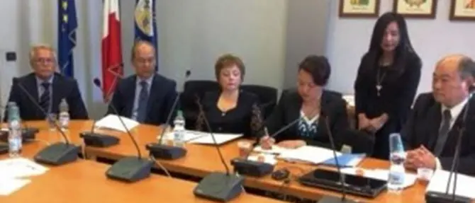 Regione, firmato protocollo di collaborazione con i cinesi di QingDao