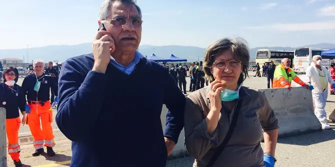 Corigliano sbarcati 475 migranti, il sindaco Geraci: ‘sono d’accordo con Maroni’ VIDEO