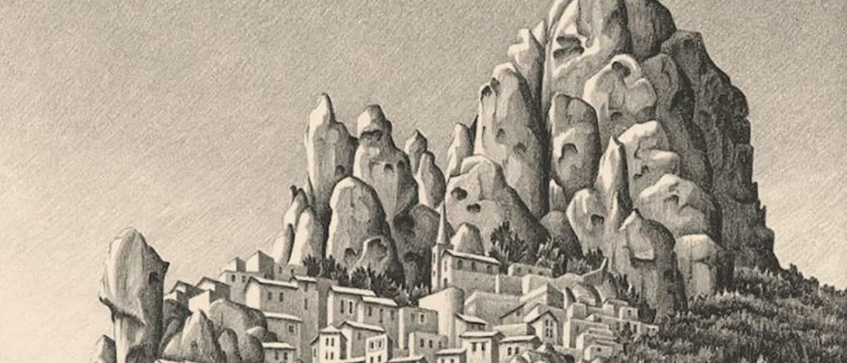 I luoghi di Calabria nello sguardo e nel tratto geniale di Maurits Cornelis Escher