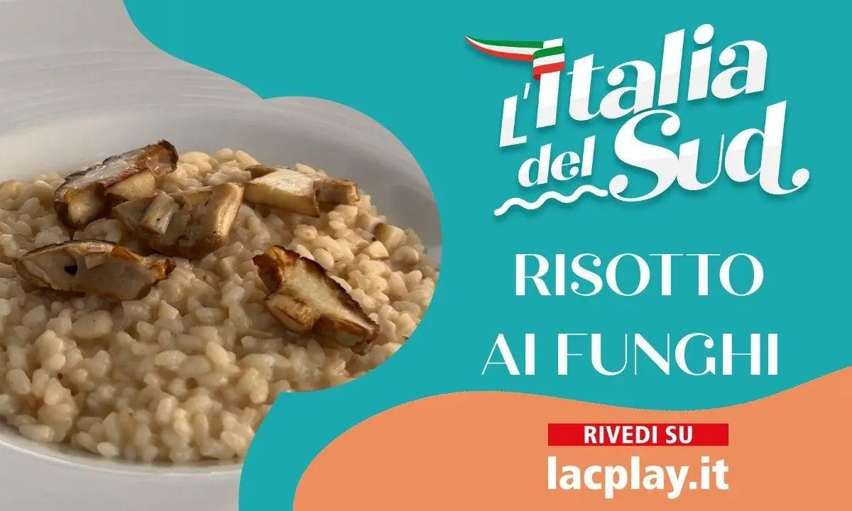 Risotto ai porcini silani, il profumo della Calabria in un piatto