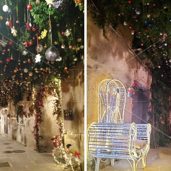 La Via del Vischio e le luminarie accendono la magia del Natale a Nicotera