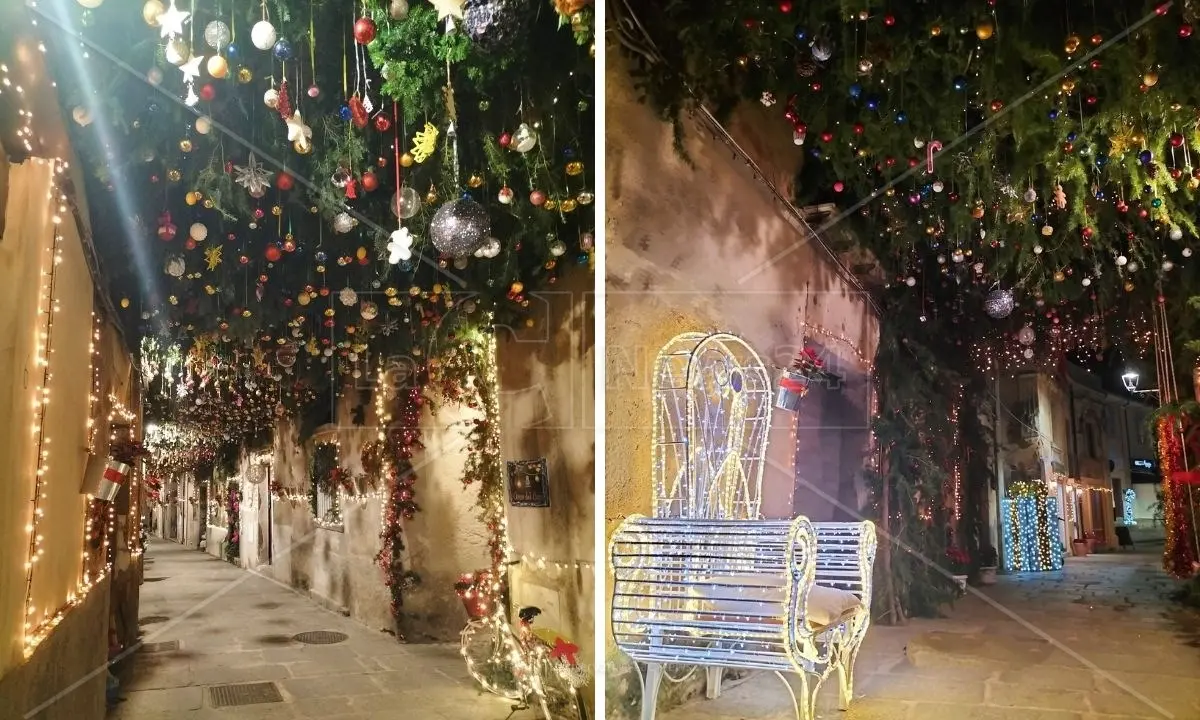 La Via del Vischio e le luminarie accendono la magia del Natale a Nicotera