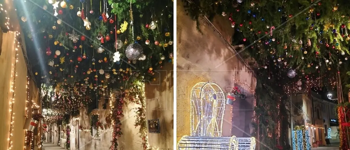 La Via del Vischio e le luminarie accendono la magia del Natale a Nicotera