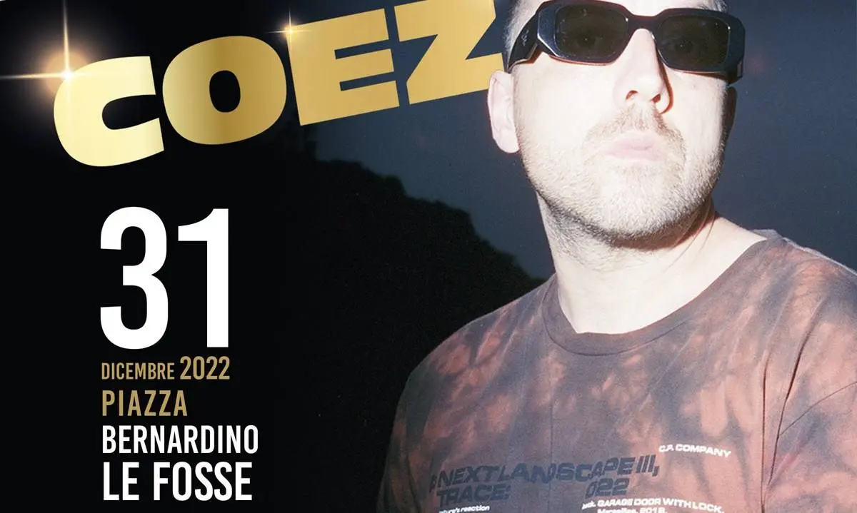 Capodanno, per la notte di San Silvestro l'evento a Corigliano Rossano con il concerto di Coez