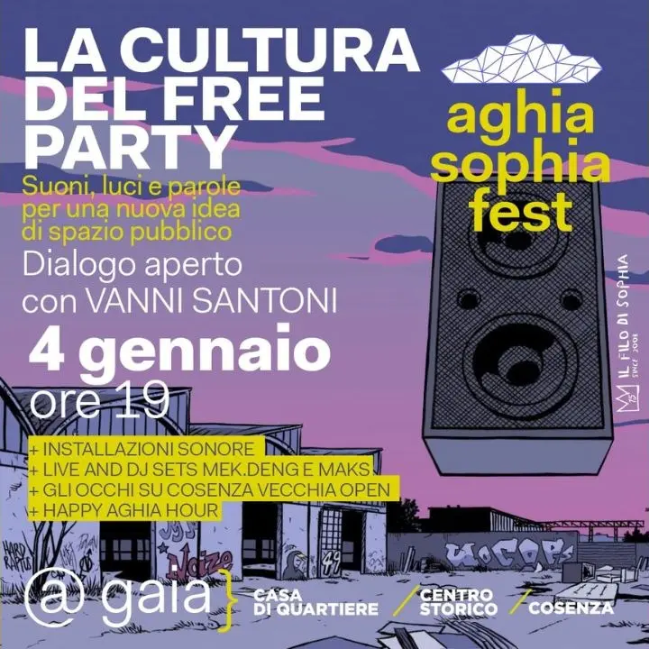 La cultura del free party: a Cosenza una serata di dialogo con lo scrittore Vanni Santoni