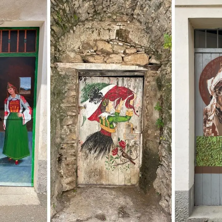 Le “Porte d’artista” che colorano le vie di Vena di Maida in un suggestivo percorso tra arte e cultura arbereshe