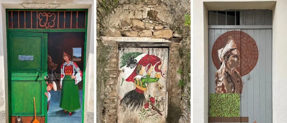 Le “Porte d’artista” che colorano le vie di Vena di Maida in un suggestivo percorso tra arte e cultura arbereshe