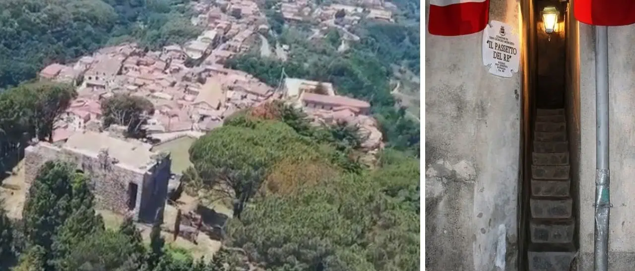 Quaranta centimetri e trenta scalini, il vicolo più stretto d’Italia è in Calabria