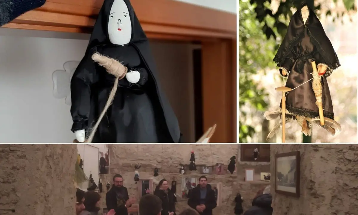 La Corajisima rivive in Calabria: così la pupattola segna il periodo di penitenze in vista della Pasqua