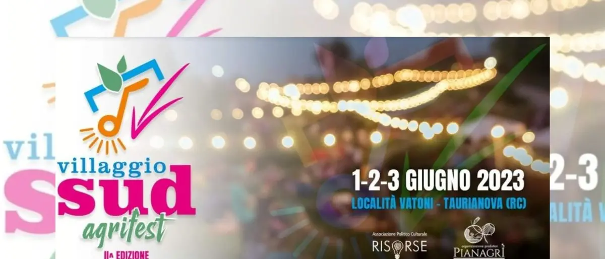 Artigianato, musica e prodotti del territorio: a Taurianova arriva il Villaggio Sud Agrifest