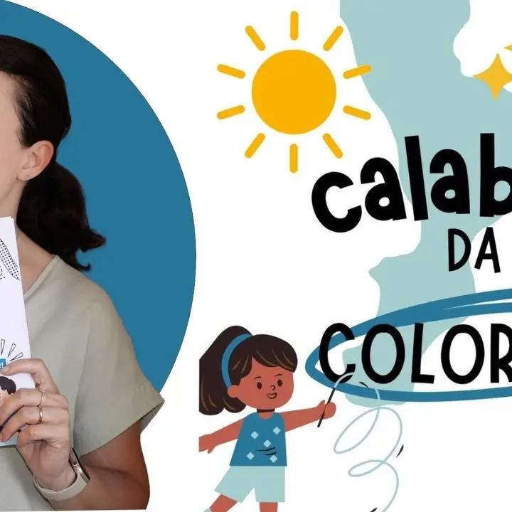 Calabria da colorare, la guida-album per scoprire la regione e innamorarsi delle sue bellezze