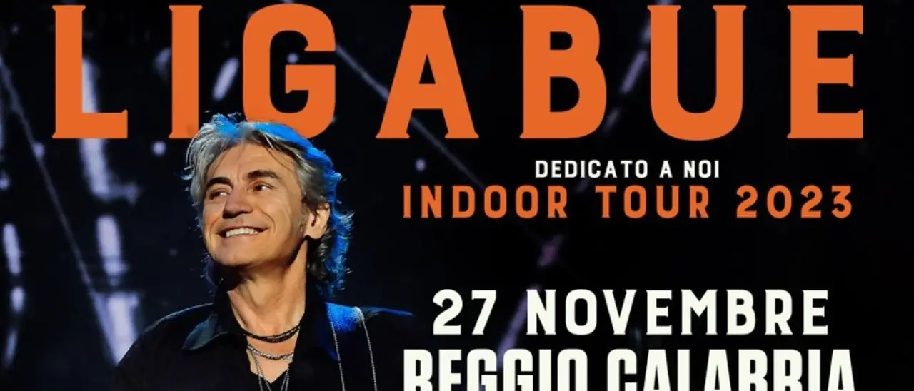 Ligabue a Reggio Calabria il 27 novembre: l’evento rock al PalaCalafiore