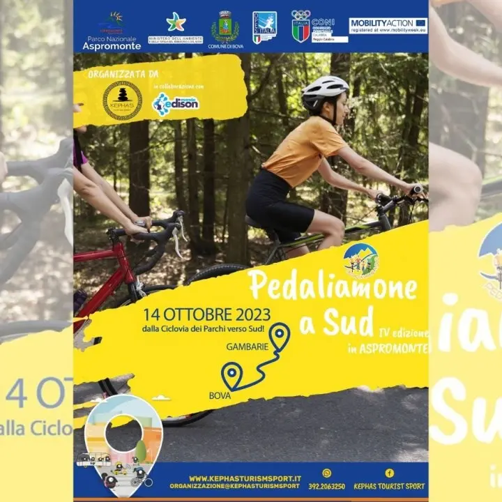 Pedaliamone a sud, nel Parco dell’Aspromonte la IV edizione tra sport, cultura e gastronomia
