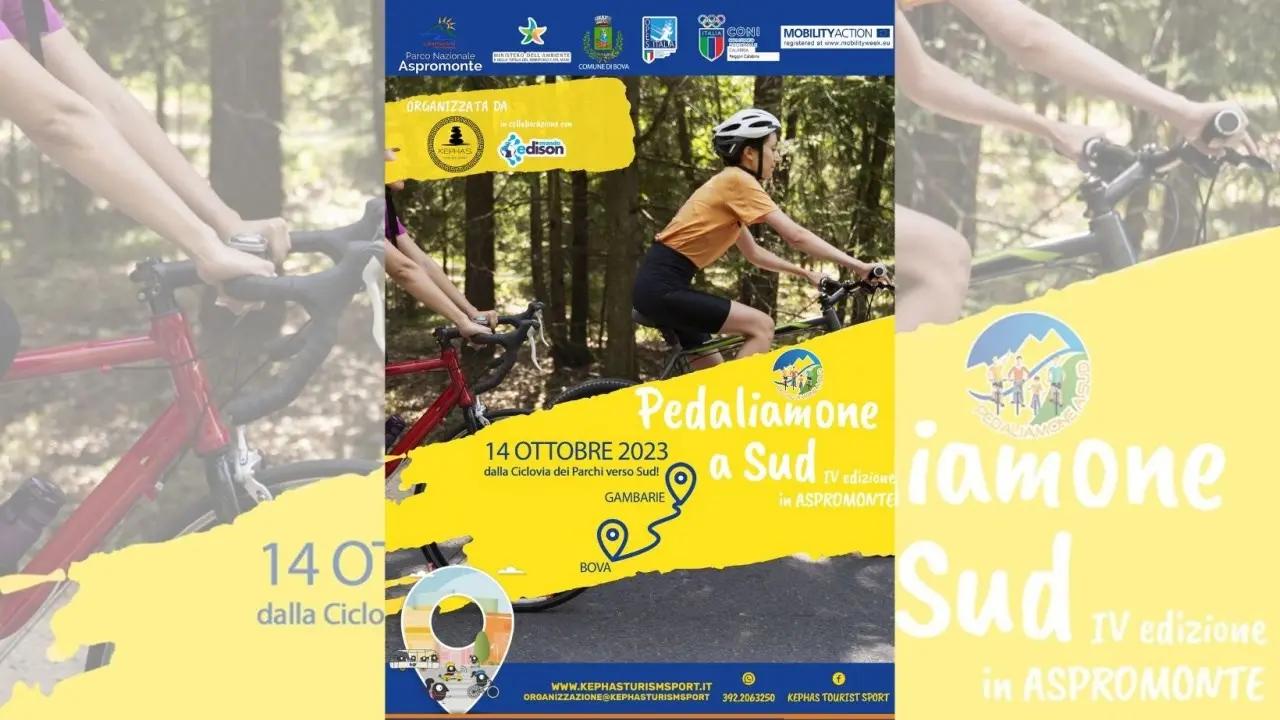 Pedaliamone a sud, nel Parco dell’Aspromonte la IV edizione tra sport, cultura e gastronomia