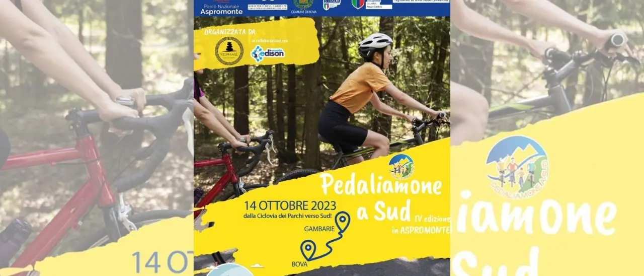 Pedaliamone a sud, nel Parco dell’Aspromonte la IV edizione tra sport, cultura e gastronomia