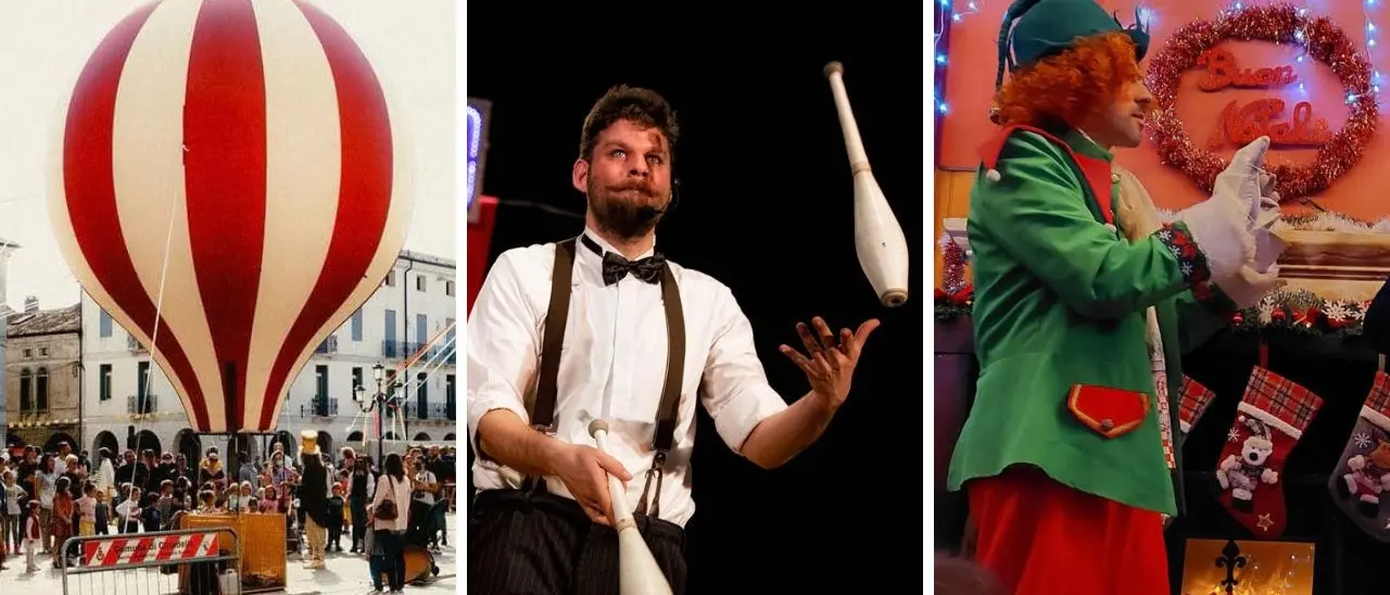 Clown, giocolieri e mongolfiere: a Reggio Calabria all'Immacolata va in scena il divertimento