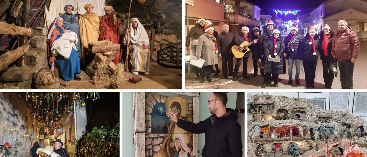 La magia del Natale nel Vibonese tra presepi viventi, mostre e mercatini d’artigianato
