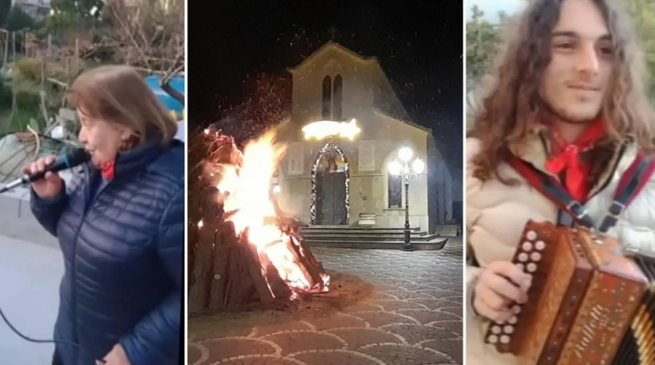 La Strina arbëreshë: per le vie di Caraffa il canto di buon auspicio: «Manteniamo vive le nostre tradizioni»