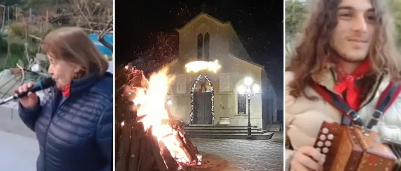 La Strina arbëreshë: per le vie di Caraffa il canto di buon auspicio: «Manteniamo vive le nostre tradizioni»