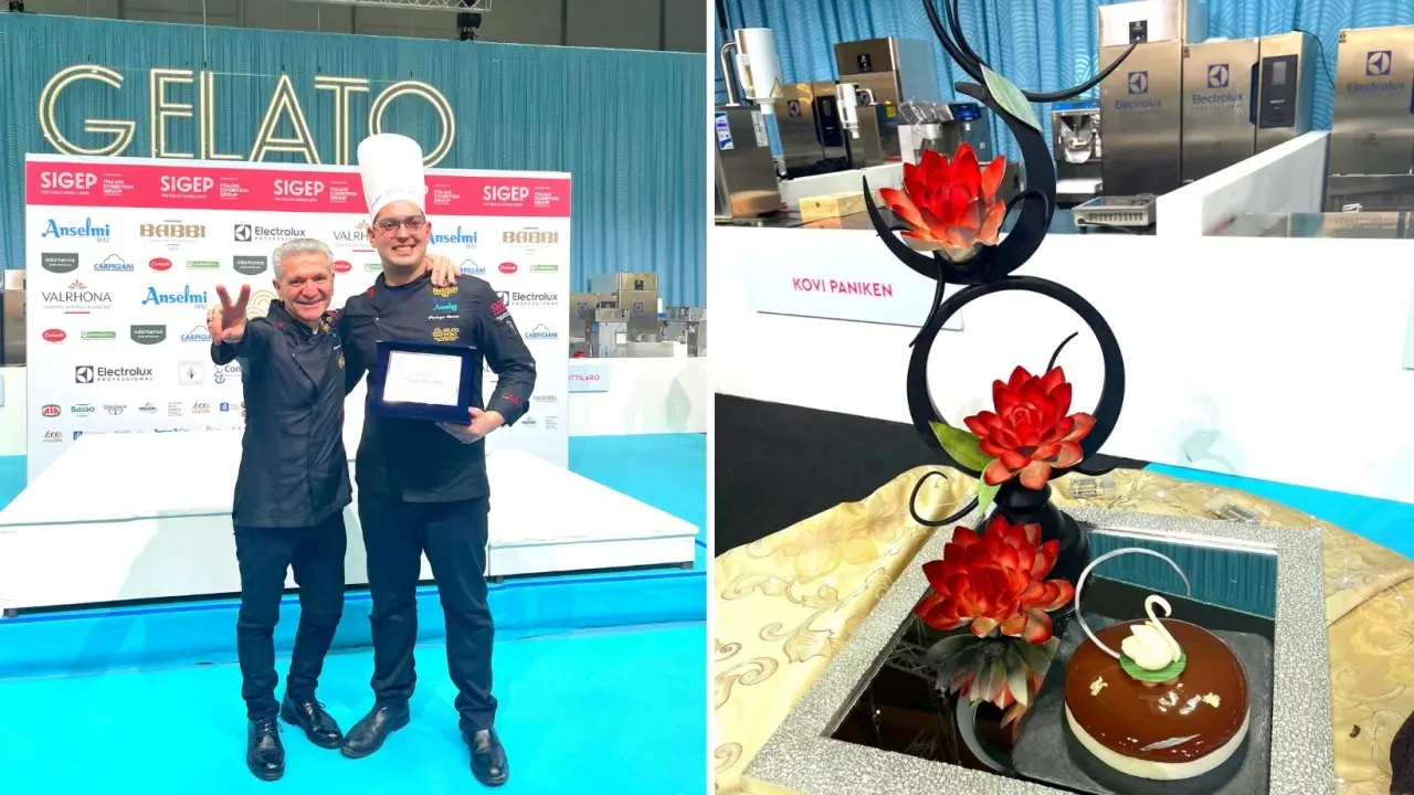 Padre e figlio di Gioia Tauro sul podio al Salone del dolce di Rimini: premiati per gelati e pasticceria