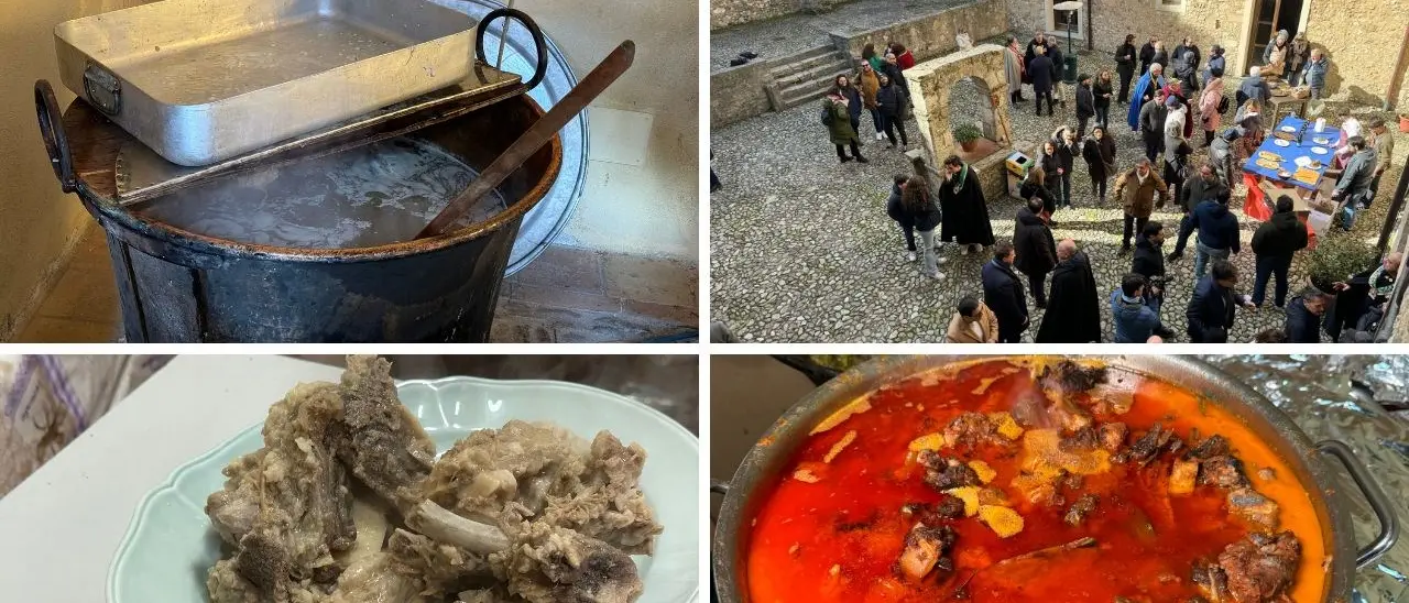 Frittule e quadara, a Cerisano si rinnova il rito del maiale: tradizione calabrese che riunisce tutti a tavola