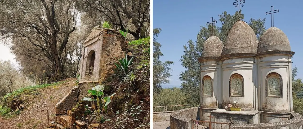 Calvari, edicole votive e cappelle in mezzo al verde: in Calabria piccoli monumenti simbolo della devozione popolare