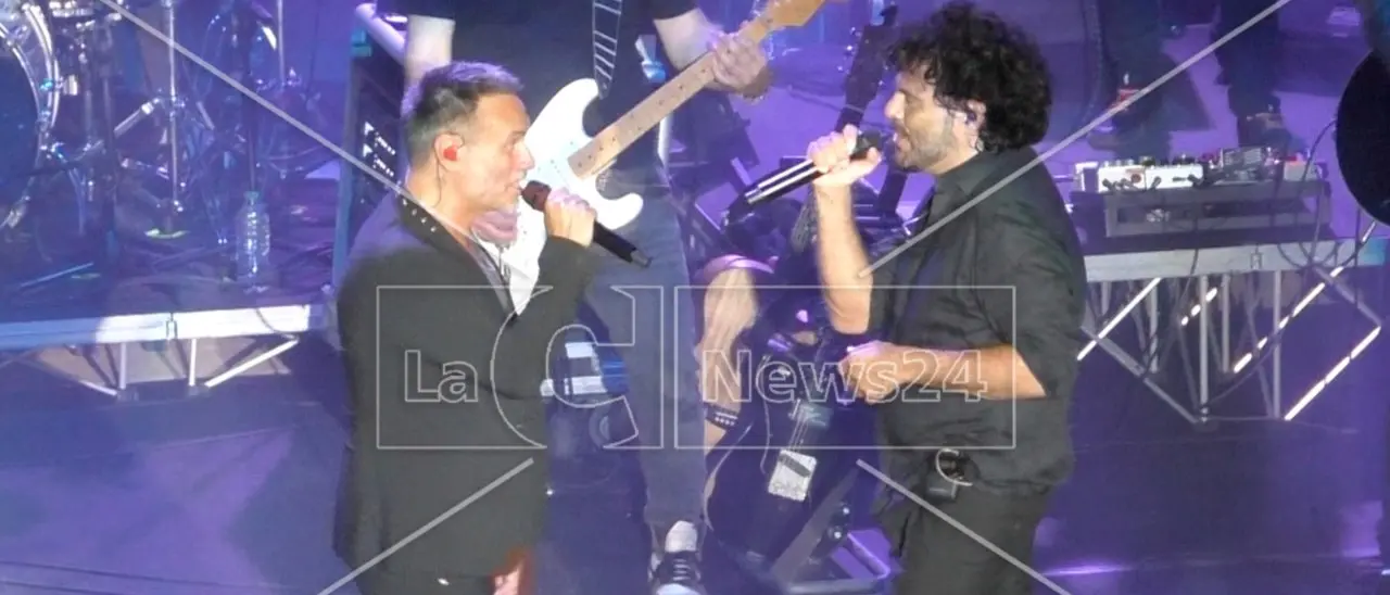 Nek e Renga da Sanremo a Corigliano Rossano, ad agosto i due cantanti in concerto in Calabria
