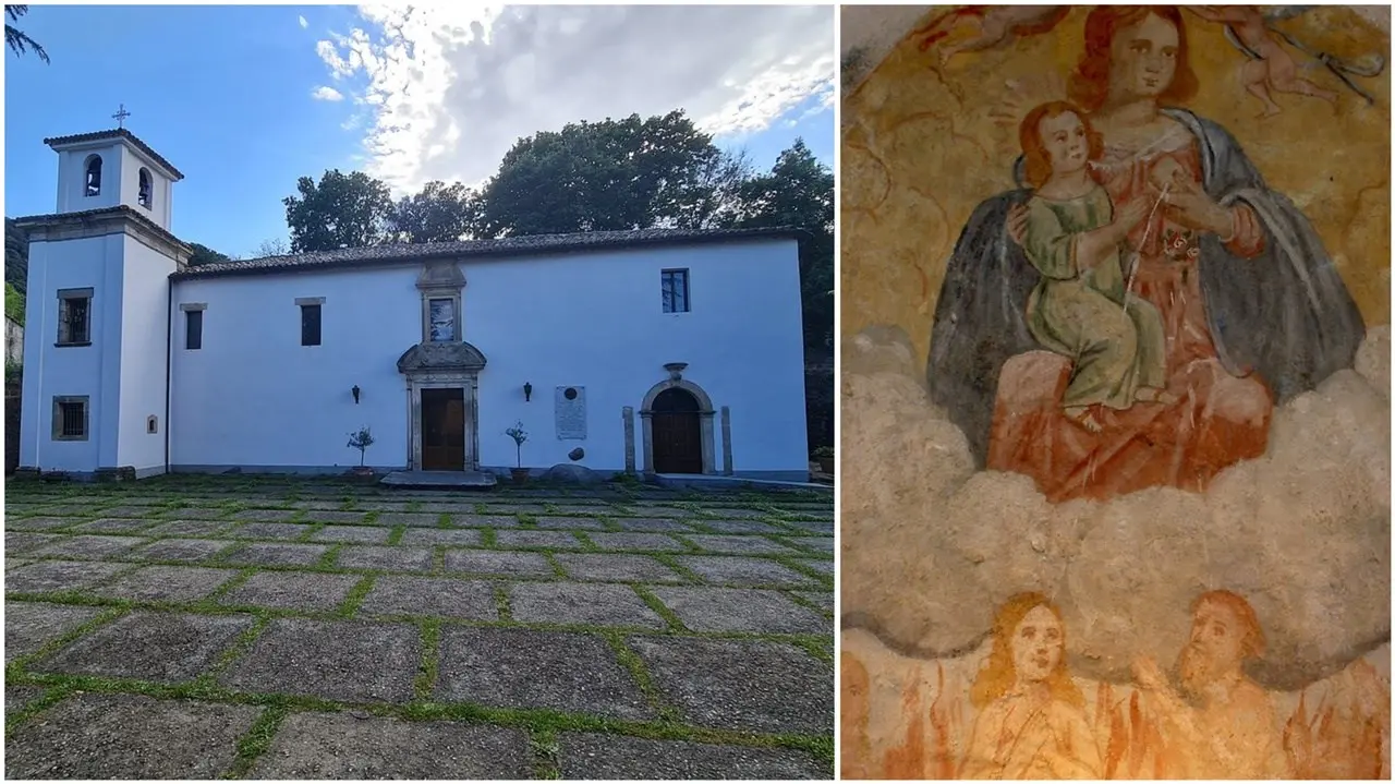 Santuario della Madonna del Ponte, ai piedi di Squillace un antico luogo di culto e un prezioso dipinto di Maria che allatta il Bambino