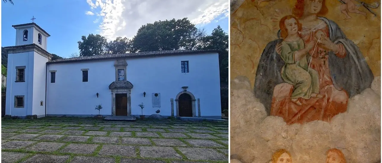 Santuario della Madonna del Ponte, ai piedi di Squillace un antico luogo di culto e un prezioso dipinto di Maria che allatta il Bambino