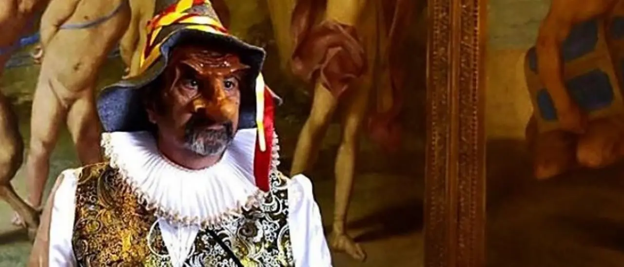 Tra le maschere della tradizione del Carnevale italiano che sfilano a Venezia anche quella calabrese di Giangurgolo