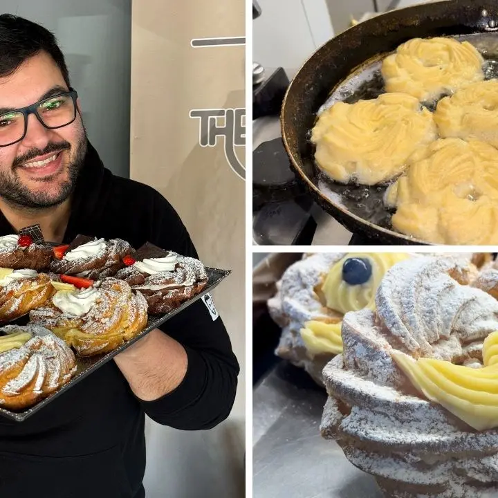 La zeppola di San Giuseppe, la regina con l'amarena