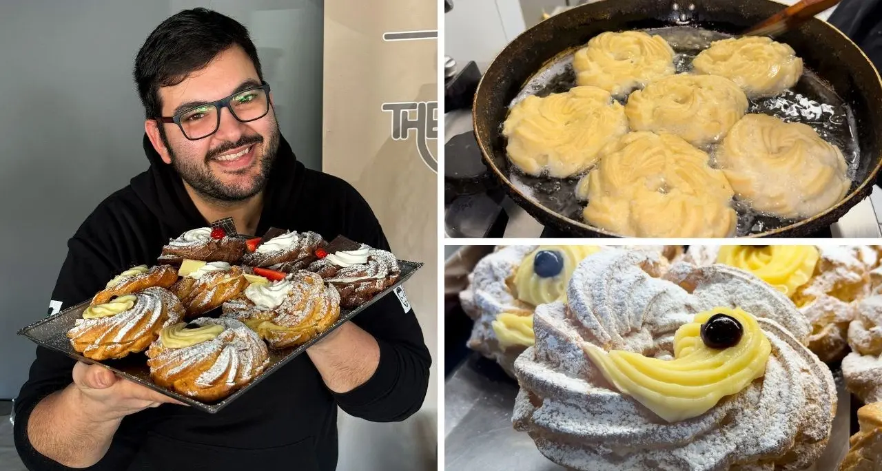 La zeppola di San Giuseppe, la regina con l'amarena