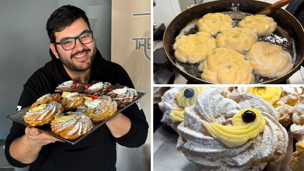 La zeppola di San Giuseppe, la regina con l'amarena