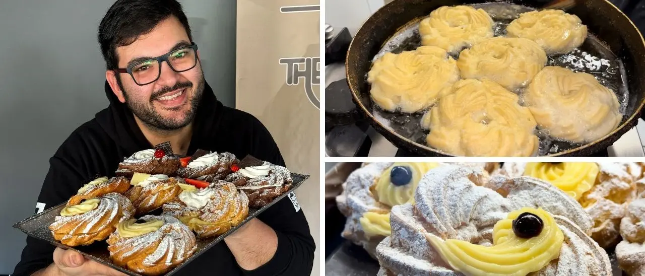 La zeppola di San Giuseppe, la regina con l'amarena