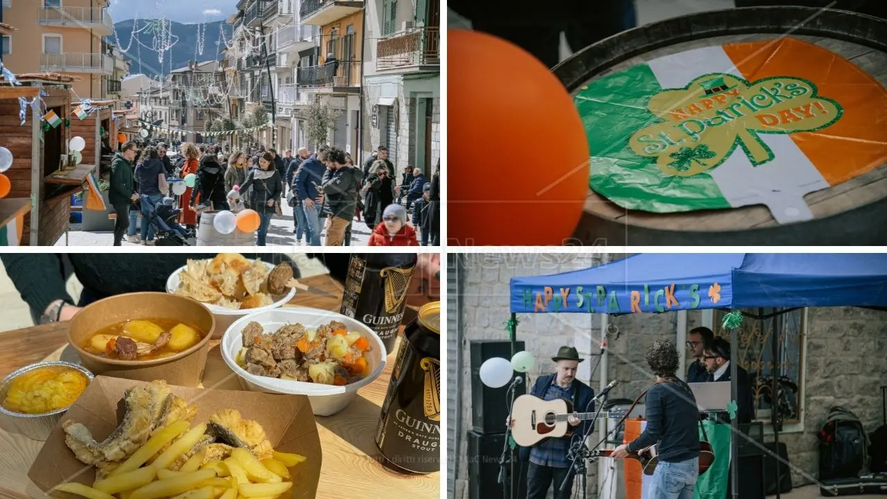 San Giovanni in Fiore si tinge di verde e festeggia l’Irlanda con San Patrizio