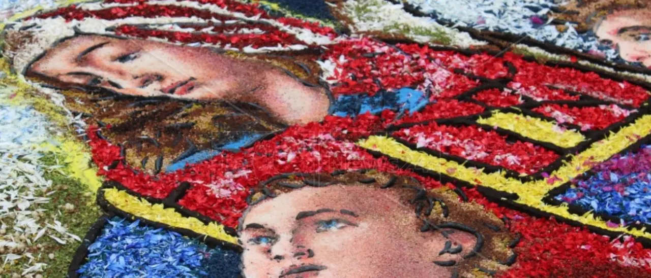 La fede incontra l’arte: la storica Infiorata di Potenzoni pronta a spegnere trenta candeline