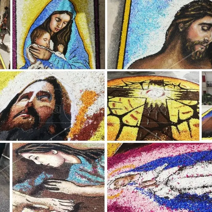 La fede abbraccia l’arte: viaggio a Potenzoni tra i mille colori dell’Infiorata