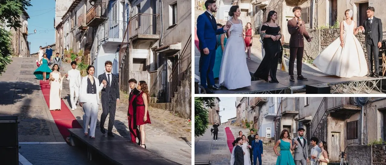 A Girifalco l’arte della tessitura rivive attraverso gli antichi telai ed il talento del giovane stilista Rocco Vitaliano