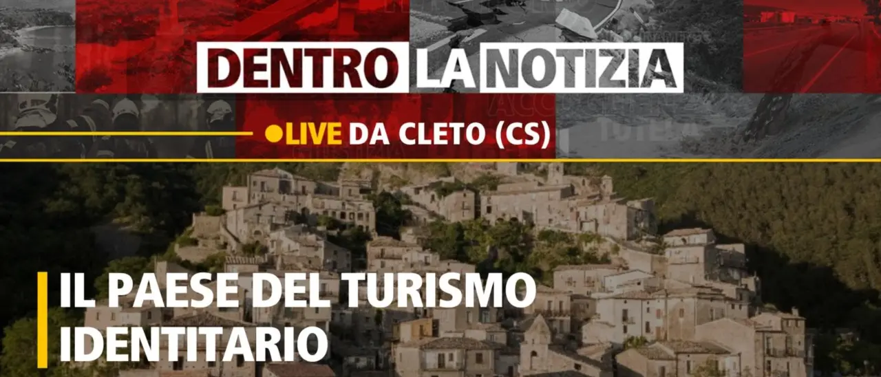 Turismo e identità, l’esempio positivo del piccolo borgo di Cleto a Dentro la notizia